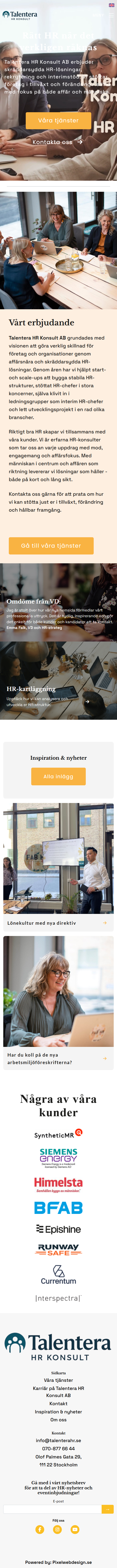 Talentera HR Consultant AB